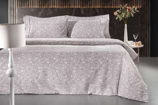 Σετ Σεντόνια (4τμχ) Υπέρδιπλα 240X265 Elodie Melanze Flannel Guy Laroche
