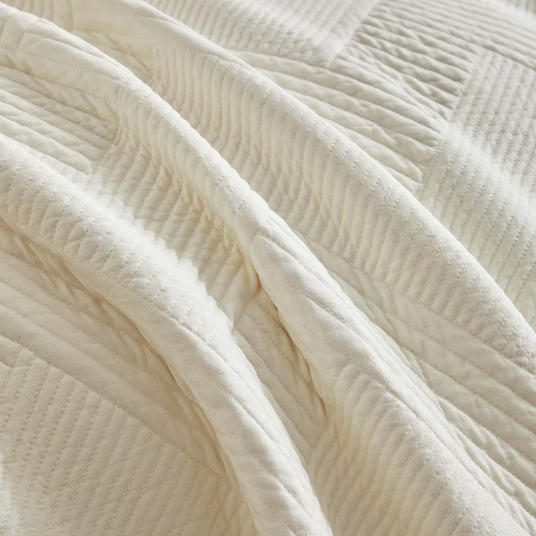 Κουβερλί King Size 260Χ240 Diverso Ivory Liolios Home