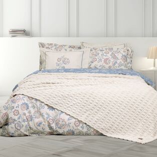 ΚΟΥΒΕΡΤΑ ΥΠ/ΛΗ 220Χ240 FLEECE SAVARA L. BEIGE NIMA