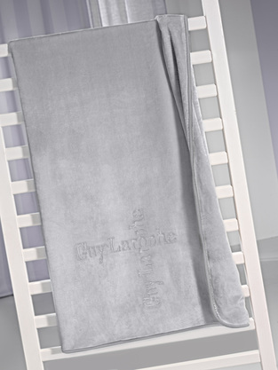 Βρεφική Κουβέρτα Logo Silver 110x140