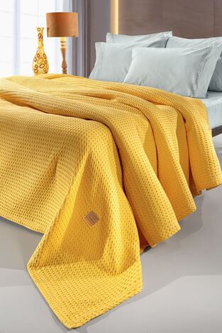 Κουβέρτα Vivid Yellow 230x260