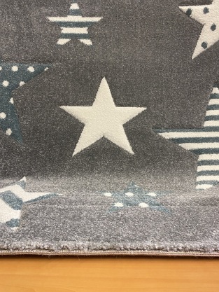 Παιδικό Χαλί Kids 1360A Grey-Blue  KoulisCarpets