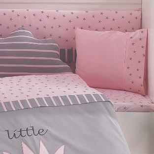 Σετ προίκας 9τεμ.70*140 με Θόλο Little Princess Abo