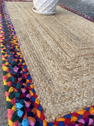 Χαλί Χειροποίητο Γιούτα INDIA Νο.3 067Χ140 Koulis Carpets