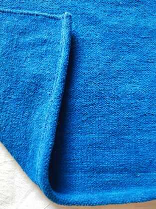 Ταπέτο Βαμβακερό Rodos Blue Ινδίας KoulisCarpets
