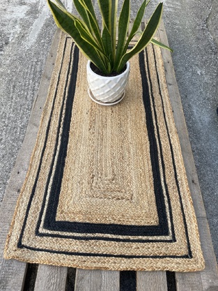 Χαλί Χειροποίητο Γιούτα INDIA Νο.4 115Χ170 Koulis Carpets