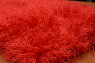 Χαλί Χειροποίητο Flok Red KoulisCarpets