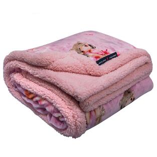 Κουβέρτα Fleece Sherpa Κούνιας 110X150 Σχ.2936 Greenwich Polo Club