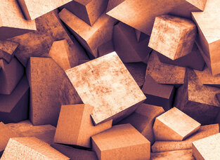 Φωτοταπετσαρία DD118736-Concrete Blocks 2  ( 3,50μ*2,55μ )