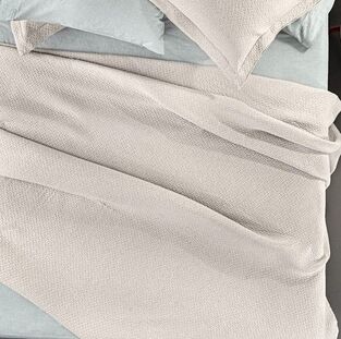 Κουβέρτα Βαμβακερή King Size 245Χ260 Rain Natural Guy Laroche