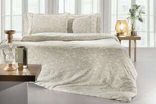 Σετ Σεντόνια (4τμχ) Υπέρδιπλα 240X265 Mezzo Natural Flannel Guy Laroche