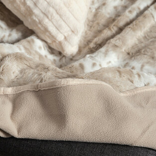 Σετ Γούνινα Ριχτάρια 2Tμχ Lynx Silk Fashion