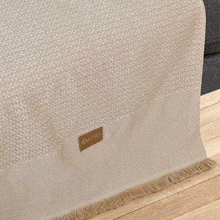 Ριχτάρια Σετ 2 Τεμαχίων Ciclo Beige  (2θεσιο+3θέσιο) Lino Home