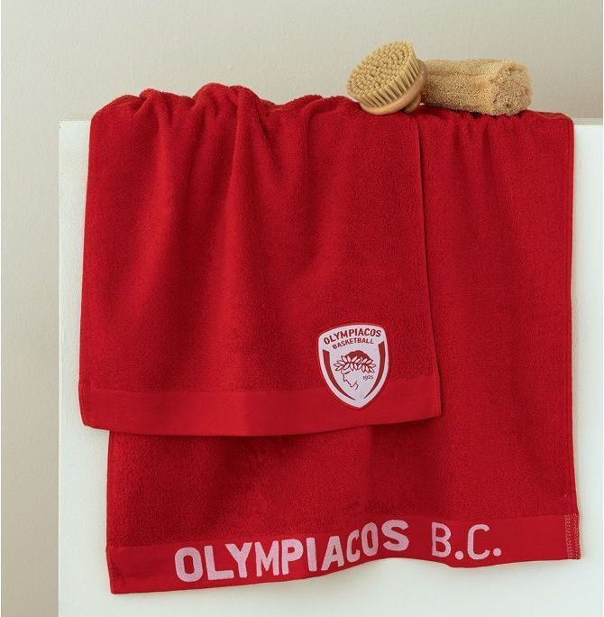 Πετσέτα 50x100 Official Team Olympiakos B.C.