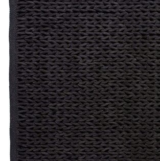 Ταπέτο Μπάνιου 60X100 Αλυσίδα Ανθρακί Silk Fashion