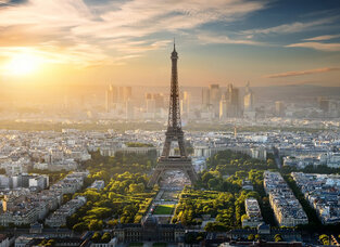 Φωτοταπετσαρία DD118684-Eiffel Tower  ( 3,50μ*2,55μ )