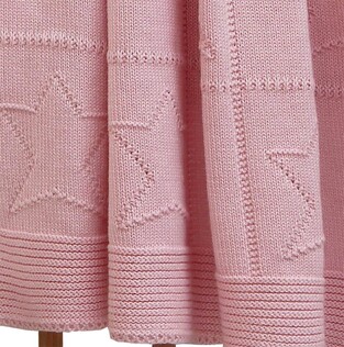 Swing Blanket Knitted Joy-Pink Anna Riska