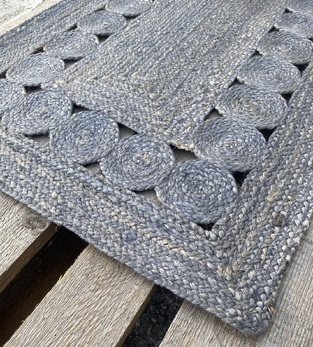 Χαλί Χειροποίητο Γιούτα INDIA Νο.7 115Χ170 Koulis Carpets