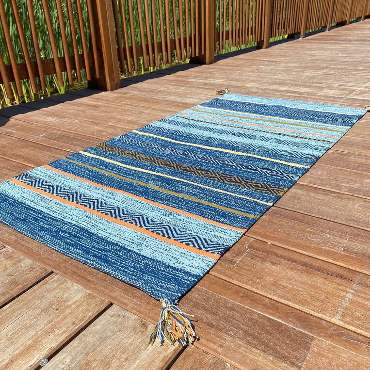 Χαλί Βαμβακερό Mykonos Multi Ινδίας KoulisCarpets