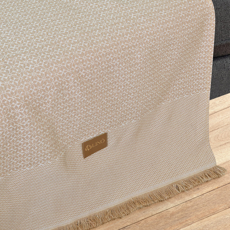 Ριχτάρια Σετ 2 Τεμαχίων Ciclo Beige  (2θεσιο+3θέσιο) Lino Home