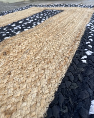 Χαλί Χειροποίητο Γιούτα INDIA Νο.13 067Χ140 Koulis Carpets