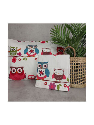 Σετ Σεντόνια (3τεμ.) Μονά Cute Owls 2(170X260)+(50X70) Astron