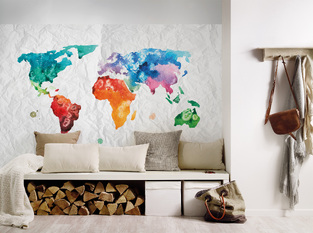 Φωτοταπετσαρία DD118698-Colorful World 2  ( 3,50μ*2,55μ )