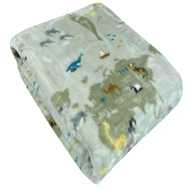 Κουβέρτα Μονή 160Χ220 Animal World Astron