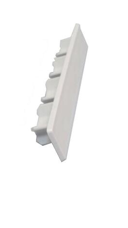 ΤΑΠΑ ΠΛΑΣΤΙΚΗ ΓΙΑ DECK ΔΑΠΕΔΟΥ 25mm 130 WHITE NewPlan