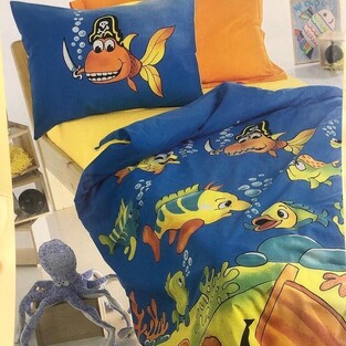 Σετ Κουβερλί Μονό 160X240 Sweet Fish Kentia