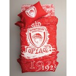 Κουβέρτα Βελουτέ Μονή Olympiacos B.C. 155x215 VELOUR/3