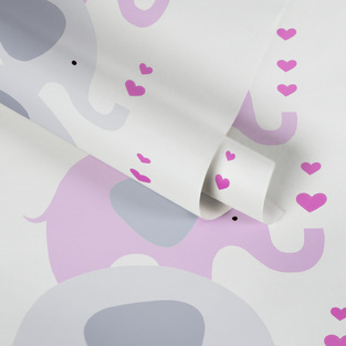 Ταπετσαρία Τοίχου Little Love (0,53mX10,05m) 38135-2