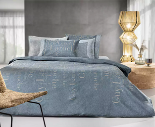 Σετ Παπλωματοθήκη (3τμχ) Paris Indigo 225Χ245 Guy Laroche
