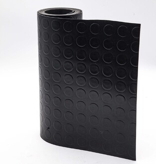 Πλαστικό Δάπεδο PVC ΤΑΠΑ / Black 2mm Koulis Carpets